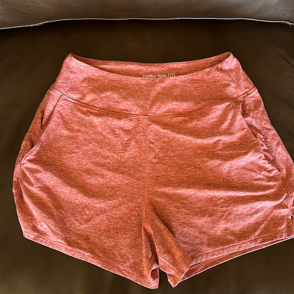 Outdoor Voices Shorts Pink